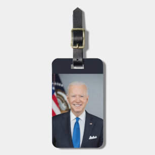 Étiquette À Bagage Président Joe Biden Maison Blanche Portrait Bagage