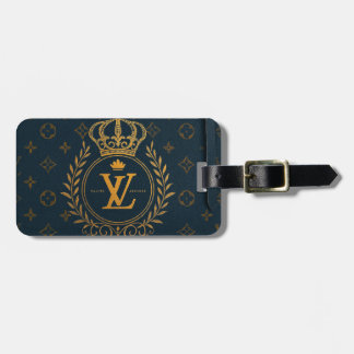 Étiquette À Bagage Prestige Ballpoint Pen – Royal Monogram "N" in Gol