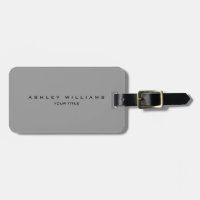 Professionnel gris moderne