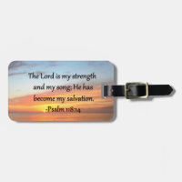 PSALM SPIRITUEL 118:14 DESIGN PHOTO SLEVER