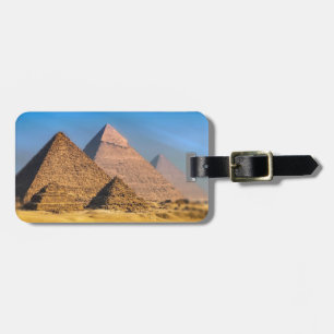Étiquette À Bagage Pyramides