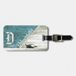 Étiquette À Bagage Quai de tortue Snapper