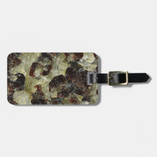 Étiquette À Bagage Quartz marbré Brown