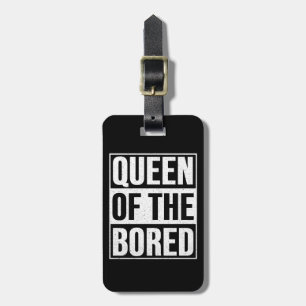 Étiquette À Bagage Queen of the Bored - American Gods