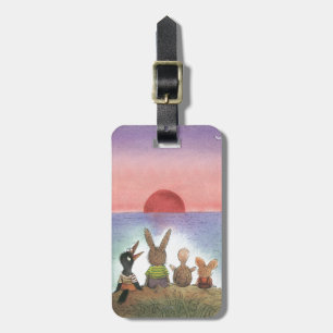 Étiquette À Bagage Quelque chose de rouge