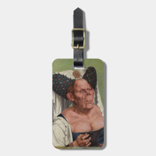 Étiquette À Bagage Quentin Matsys - Une Vieille Femme Grotesque