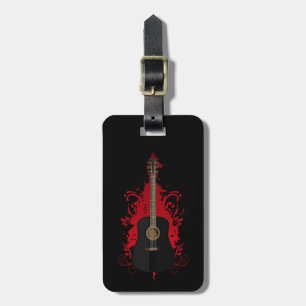 Étiquette À Bagage Rad Guitare