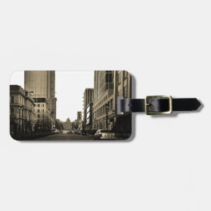 Étiquette À Bagage Raleigh du centre