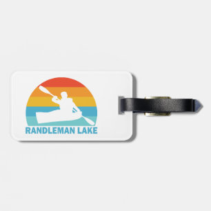 Étiquette À Bagage Randleman Lake North Carolina Kayak