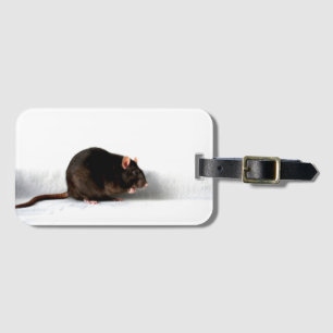 Étiquette À Bagage Rat bc ltcnm