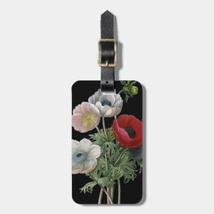 Étiquette À Bagage Redoute : Anémone, 1833