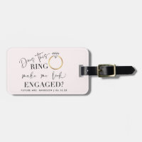 Regardez la Bague Rose Future Mme Pretty Engagée