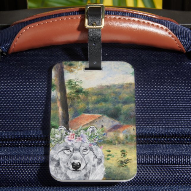 Étiquette À Bagage Renoir Environs of Briey et Fancy Wolf (Insitu Rectoal 2)
