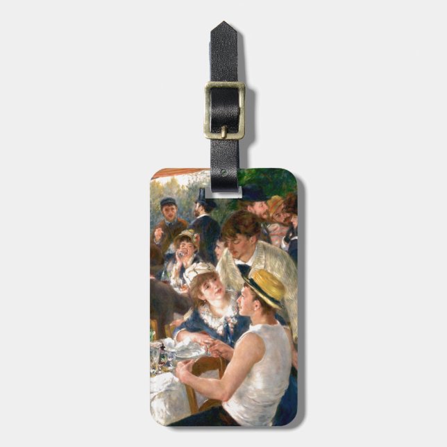 Étiquette À Bagage Renoir French Luncheon Booking Party (Devant Vertical)