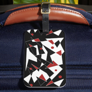 Étiquette À Bagage Repérer les balles rouges