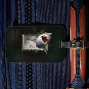 Étiquette À Bagage Requin