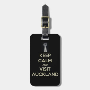 Étiquette À Bagage rester calme visiter auckland