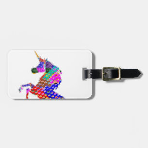 Étiquette À Bagage Rêves   de la nature n de LICORNE