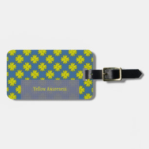 Étiquette À Bagage Ribbon de trèfle jaune par Kenneth Yoncich Modèle