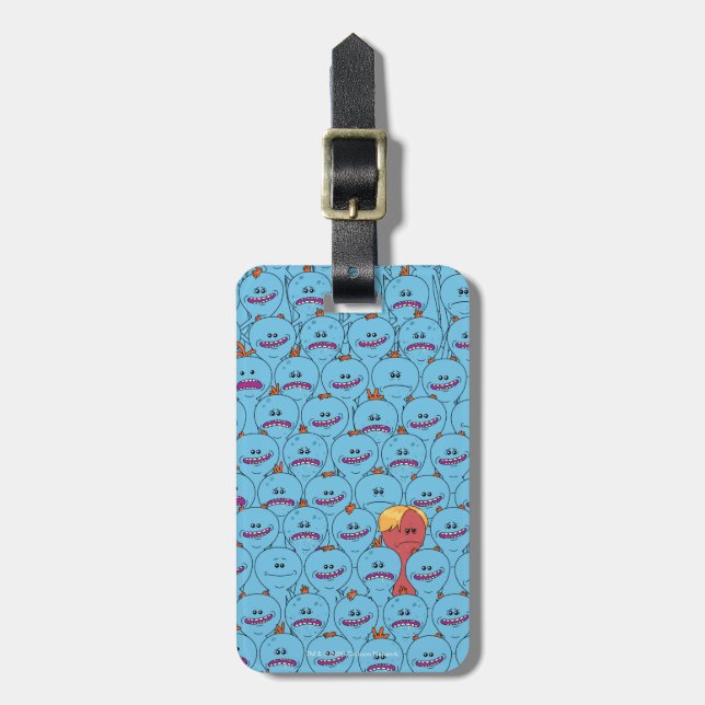Étiquette À Bagage RICK ET MORTY™| Kirkland M. Meeseeks (Devant Vertical)