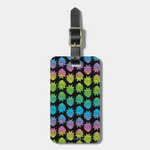 Étiquette À Bagage RICK ET MORTY™ motif Rainbow Rick Head