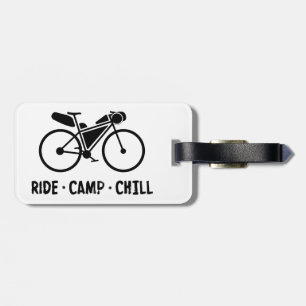 Étiquette À Bagage Ride Camp Chill Bikepacking