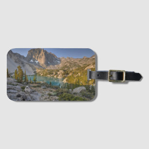 Étiquette À Bagage Rocher de temple et deuxième lac