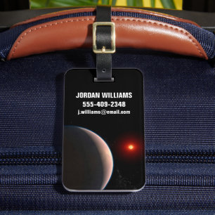 Étiquette À Bagage Rocky Exoplanet Gj 486 B Orbitant Une Étoile Naine