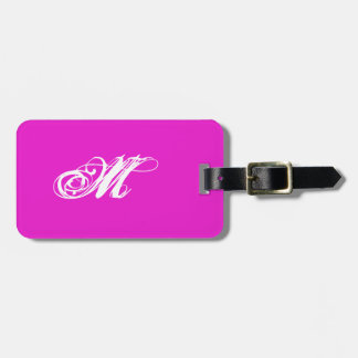 Étiquette À Bagage Rose clair personnalisé