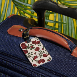 Étiquette À Bagage Rose Florentina