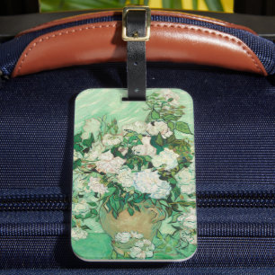 Étiquette À Bagage Rose Vincent van Gogh