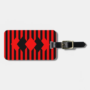 Étiquette À Bagage Ruby Black Personnalisé