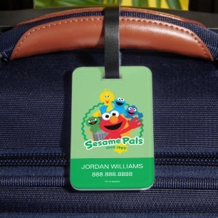 Étiquette À Bagage Rue Sésame Sesame Pals depuis 1969