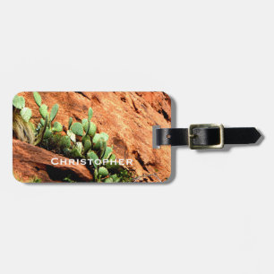 Étiquette À Bagage Sac à cactus et Red Rocks Sud-Ouest