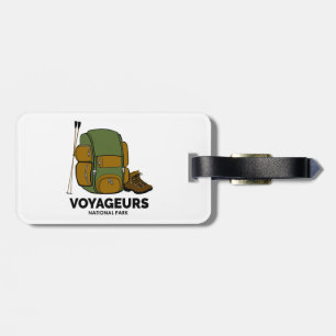 Étiquette À Bagage Sac à dos du parc national des Voyageurs