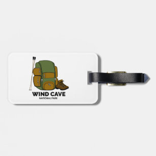 Étiquette À Bagage Sac à dos du parc national Wind Cave