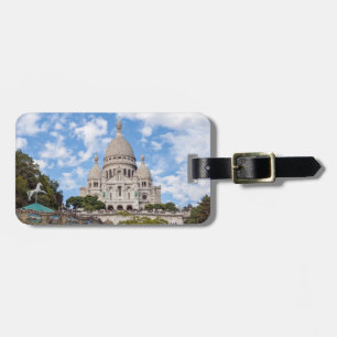 Étiquette À Bagage Sacré Coeur sur Montmartre - Paris, France