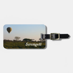 Étiquette À Bagage safari en ballon aérien