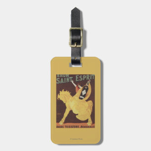 Étiquette À Bagage Saint Esprit de Rhum - promo d'André Teissedre