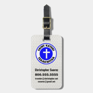 Étiquette À Bagage Saint Kateri Tekakwitha