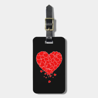 Étiquette À Bagage Saint-Valentin - Coeur de coeur