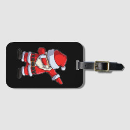 Étiquette À Bagage Salut du Père Noël