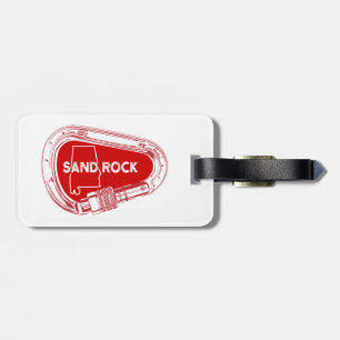 Étiquette À Bagage Sand Rock Alabama Rock Escalade Carabiner