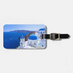 Étiquette À Bagage Santorin