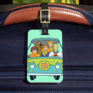 Étiquette À Bagage Scooby-Doo & Gang Mystery Machine