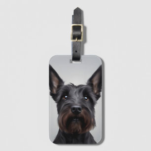 Étiquette À Bagage Scottish Terrier