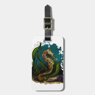 Étiquette À Bagage Seahorse