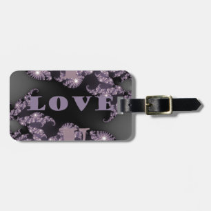 Étiquette À Bagage Sentiments célestes Je t'aime Salutation galactiqu