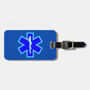 Étiquette À Bagage Services Médicales d'urgence paramédicaux