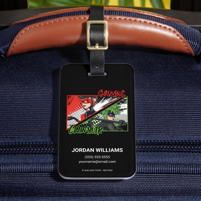 Étiquette À Bagage Shadybug et Noir glacé (Insitu Rectoal 2)